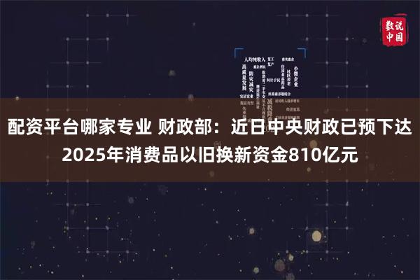 配资平台哪家专业 财政部：近日中央财政已预下达2025年消费品以旧换新资金810亿元