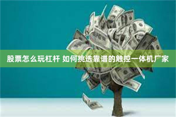 股票怎么玩杠杆 如何挑选靠谱的触控一体机厂家