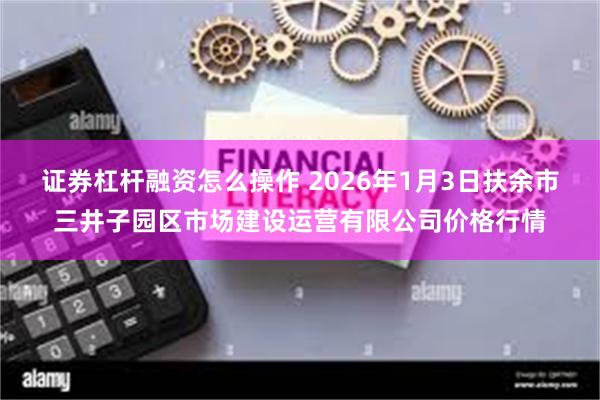 证券杠杆融资怎么操作 2026年1月3日扶余市三井子园区市场建设运营有限公司价格行情